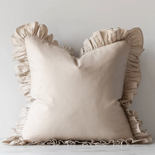 Load image into Gallery viewer, Ruffle Pillow 20" x 20"