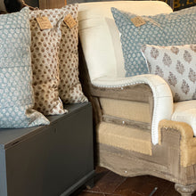 Load image into Gallery viewer, Hand Blocked Linen Pillows