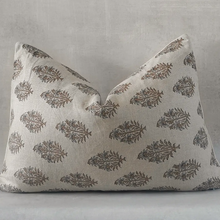 Load image into Gallery viewer, Hand Blocked Linen Pillows