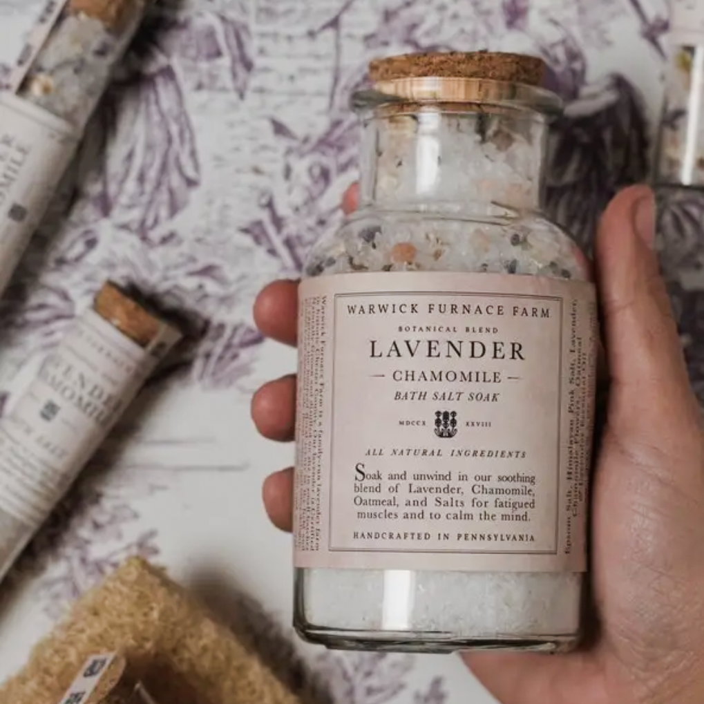 Lavender Chamomile Bath Salt Soak