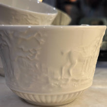 Load image into Gallery viewer, Vintage Wedgewood Hunt Scene Cup &amp; Saucers