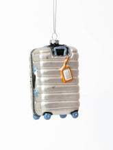 Load image into Gallery viewer, Glass Suitcase Ornament
