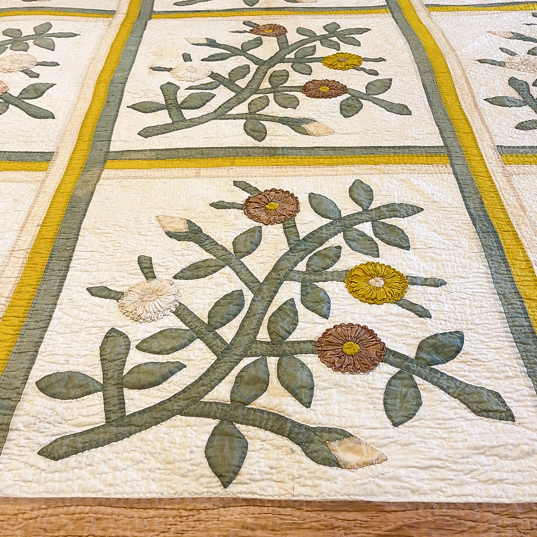 Antique Flower Quilt