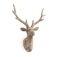 Load image into Gallery viewer, Distressed Grey Wash Deer Head