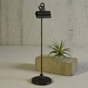 Bookkeepers Clip on Stand, Metal - Lrg - Black