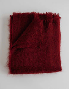 Mohair Throws: Ash