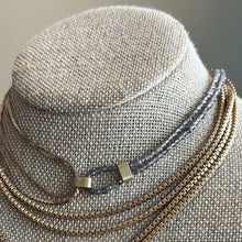 Load image into Gallery viewer, Edison Necklace in Grey Moonstone