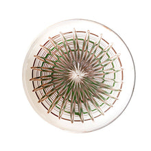 Load image into Gallery viewer, Handcrafted Horezu Dish in Green Feather