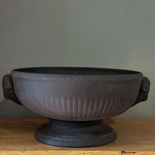 Load image into Gallery viewer, Vintage Wedgewood Black Basalt Footed Bowl