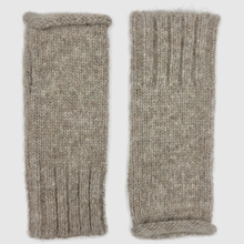 Load image into Gallery viewer, Hand Knit Alpaca Beanie &amp; Fingerless Gloves in Various Colors