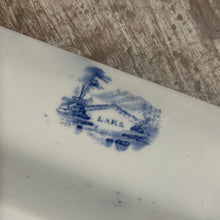 Load image into Gallery viewer, Blue Transferware Platter