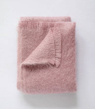 Load image into Gallery viewer, Mohair Throws: Rosé