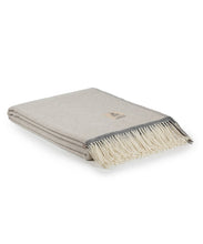Load image into Gallery viewer, Cashmere &amp; Merino Wool Throw in Beige