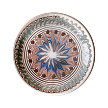 Load image into Gallery viewer, Handcrafted Horezu Bowl in Blue Star