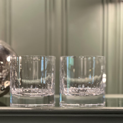 Fluted Single Old Fashioned Glass