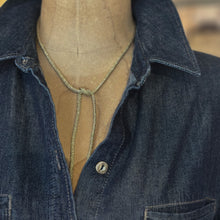 Load image into Gallery viewer, Cord Necklace in Gold &amp; Silver