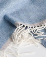 Load image into Gallery viewer, Cashmere &amp; Merino Wool Throw in Dutch Blue