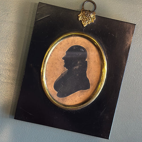 Handsome 19th Century Silhouette of Gent