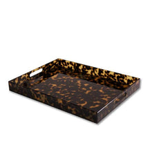 Load image into Gallery viewer, Tortoise Acrylic Rectangle Tray