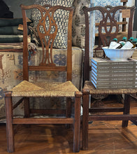 Load image into Gallery viewer, Pair of Vintage Chippendale Chairs