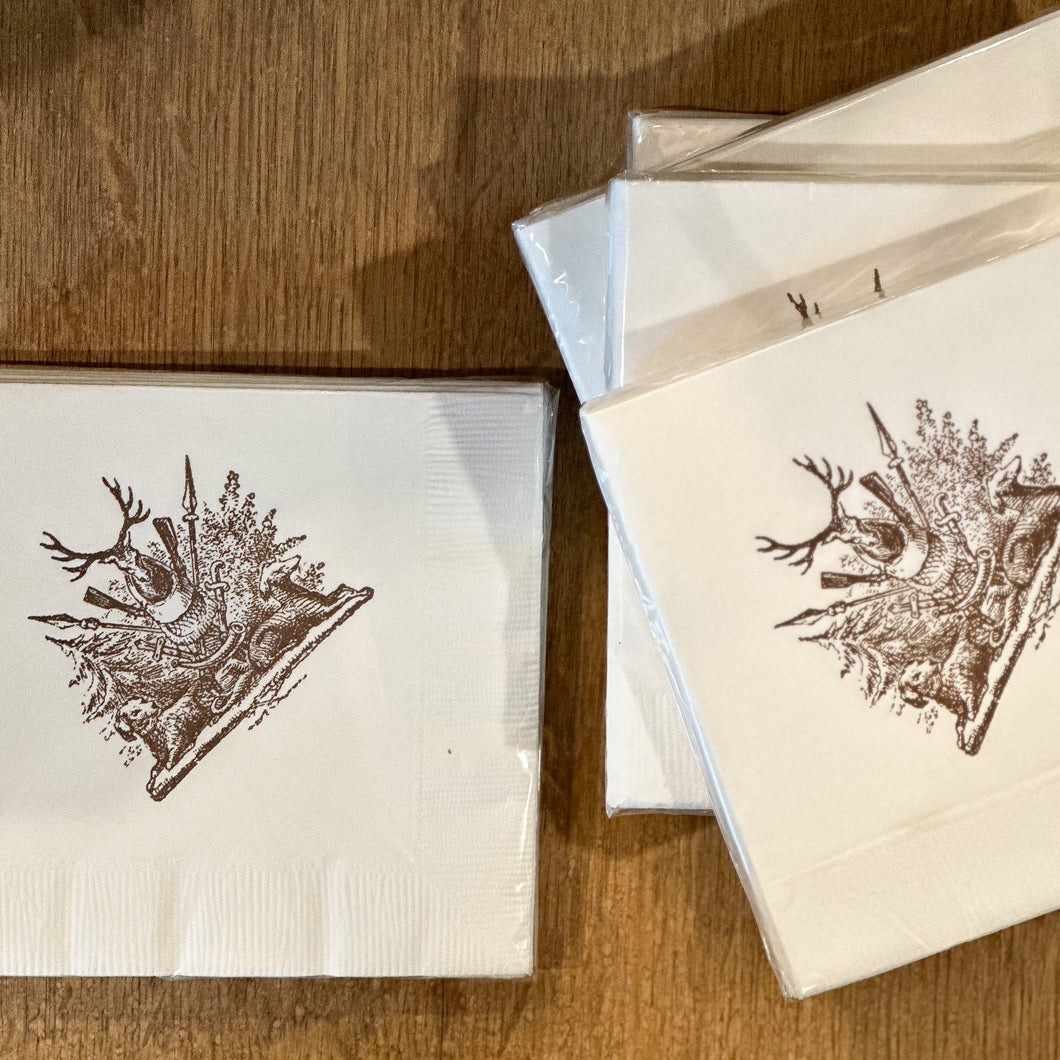 Hunting Crest Beverage Napkins