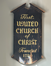 Load image into Gallery viewer, Vintage Painted First United Church of Christ