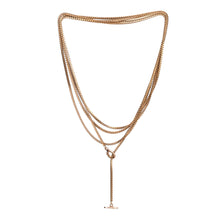 Load image into Gallery viewer, Box Chain Necklace w/ Toggle Clasp
