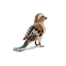 Load image into Gallery viewer, Sparrow Bird - Artisan Hand-Felted Alpaca Sculpture