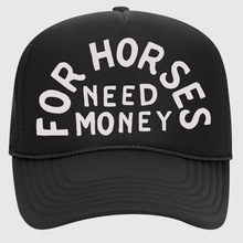 Load image into Gallery viewer, FOR HORSES TRUCKER CAP Brown &amp; Black