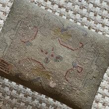 Load image into Gallery viewer, Vintage Needlepoint Footstool