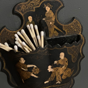 Chinoiserie Matches Holder