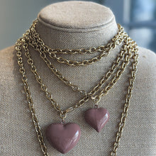Load image into Gallery viewer, Heart Necklace in Cinnamon