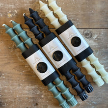 Load image into Gallery viewer, Bamboo Beeswax Taper Candles