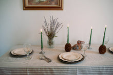 Load image into Gallery viewer, Asparagus Beeswax Candle Taper Pair