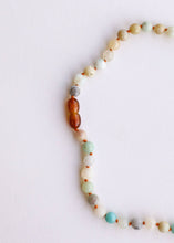Load image into Gallery viewer, Natural Amazonite Gemstone Beaded Necklace