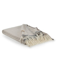 Load image into Gallery viewer, Cashmere &amp; Merino Wool Throw in Beige