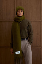 Load image into Gallery viewer, The Reykjavik Scarf - 100% Recycled - Sea Kelp Green