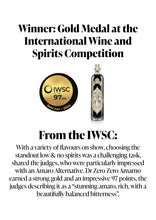 Load image into Gallery viewer, Dr Zero Zero AmarNo - Award Winning Non-Alcoholic Amaro 70cl
