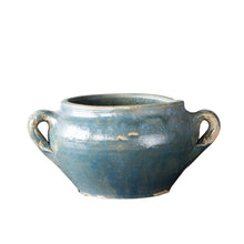 Load image into Gallery viewer, Rustic Bowl with Two Handles in Blue