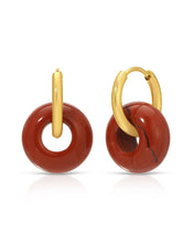 Load image into Gallery viewer, Kenny Hoops in Red Jasper