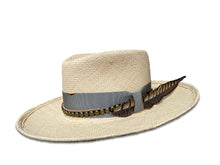 Load image into Gallery viewer, Brandi - Fedora with Wide Flange Brim: Medium 22.5/23