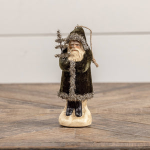 Forest Velvet St Nicholas Ornament