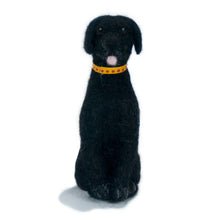 Load image into Gallery viewer, Labrador Retriever Dog- Artisan Hand-Felted Alpaca Sculpture: Yellow