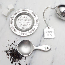 Load image into Gallery viewer, Tea Infuser with Pewter Tag