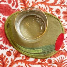 Load image into Gallery viewer, Olive Cocktail Napkins, Set of 4