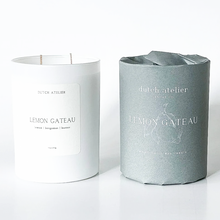 Load image into Gallery viewer, Lemon Gateau Soy Candle