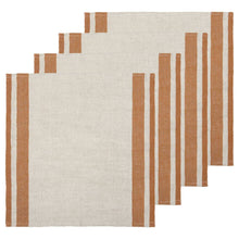 Load image into Gallery viewer, Classic Napkins in Tobacco S/4