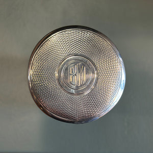 Silver & Glass Dresser Jars