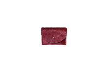 Load image into Gallery viewer, Cardholder - Merlot Cowhide