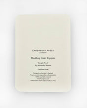 Load image into Gallery viewer, Wedding Cake Topper Greeting Card
